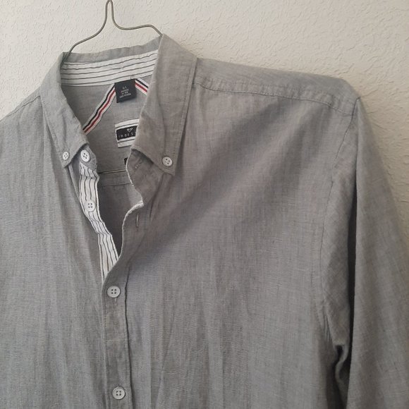 Industry Slim Fit Chambray Button Down - Picture 1 of 5